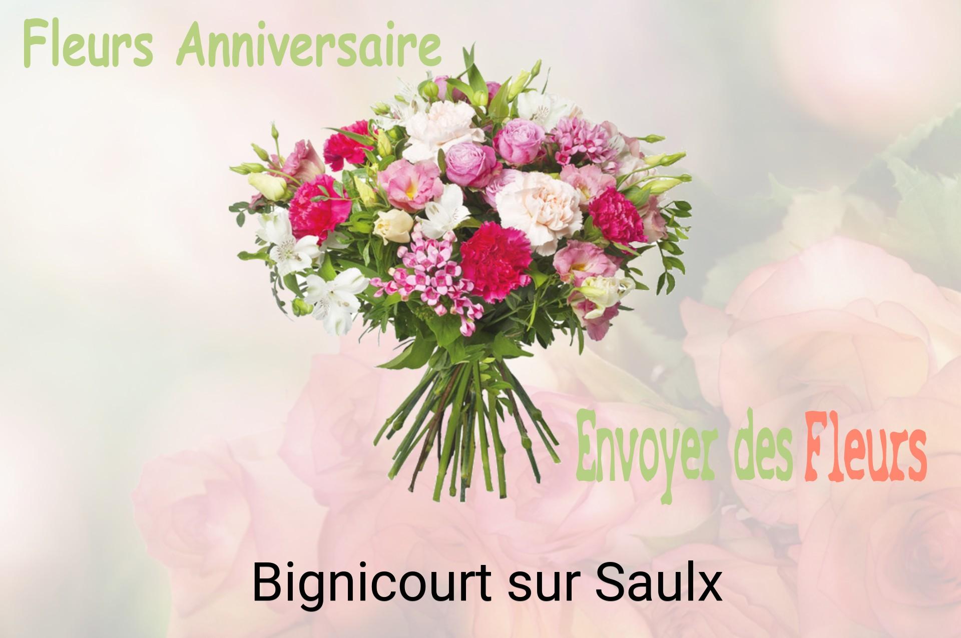 Bouquet de fleurs d’anniversaire livré à Bignicourt-sur-Saulx